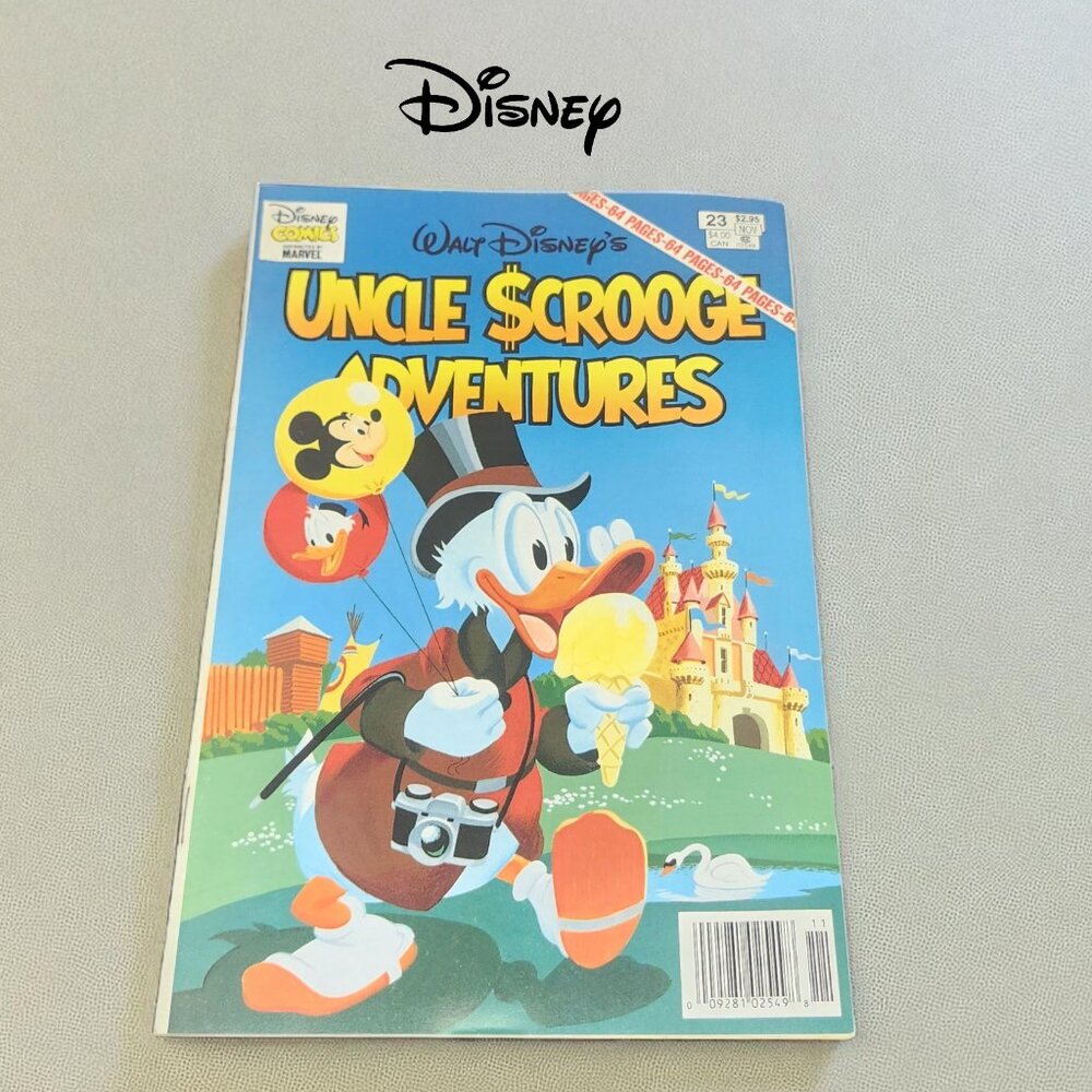 VTG ⭐️ 1993 DISNEY x MARVEL Uncle Scrooge Adventures